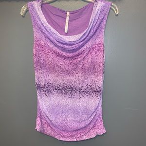 Leo and Nicole drape neck top.